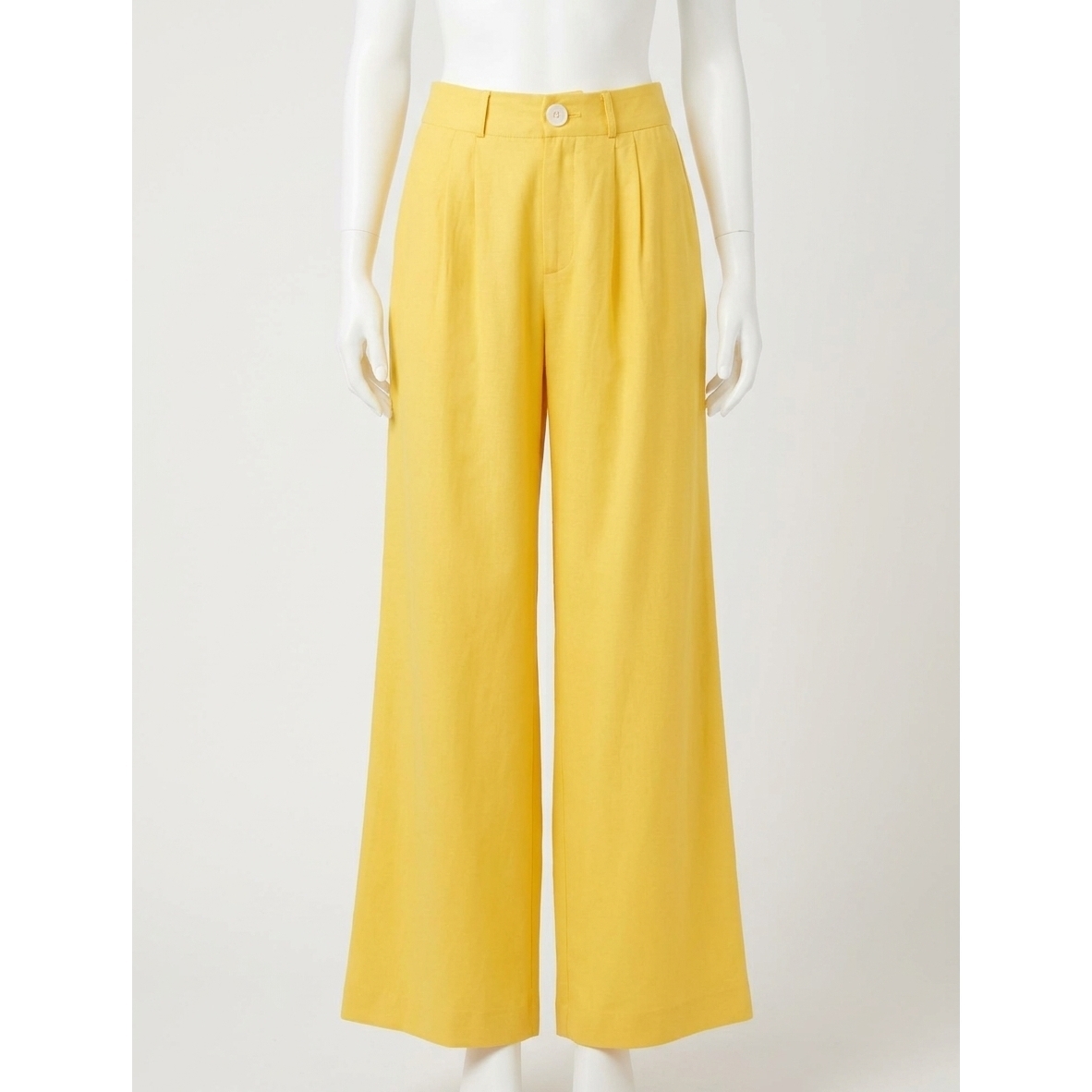 New Fifteen Twenty Selby Midrise Trouser In Yellow
